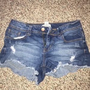 Forever 21 blue jean shorts